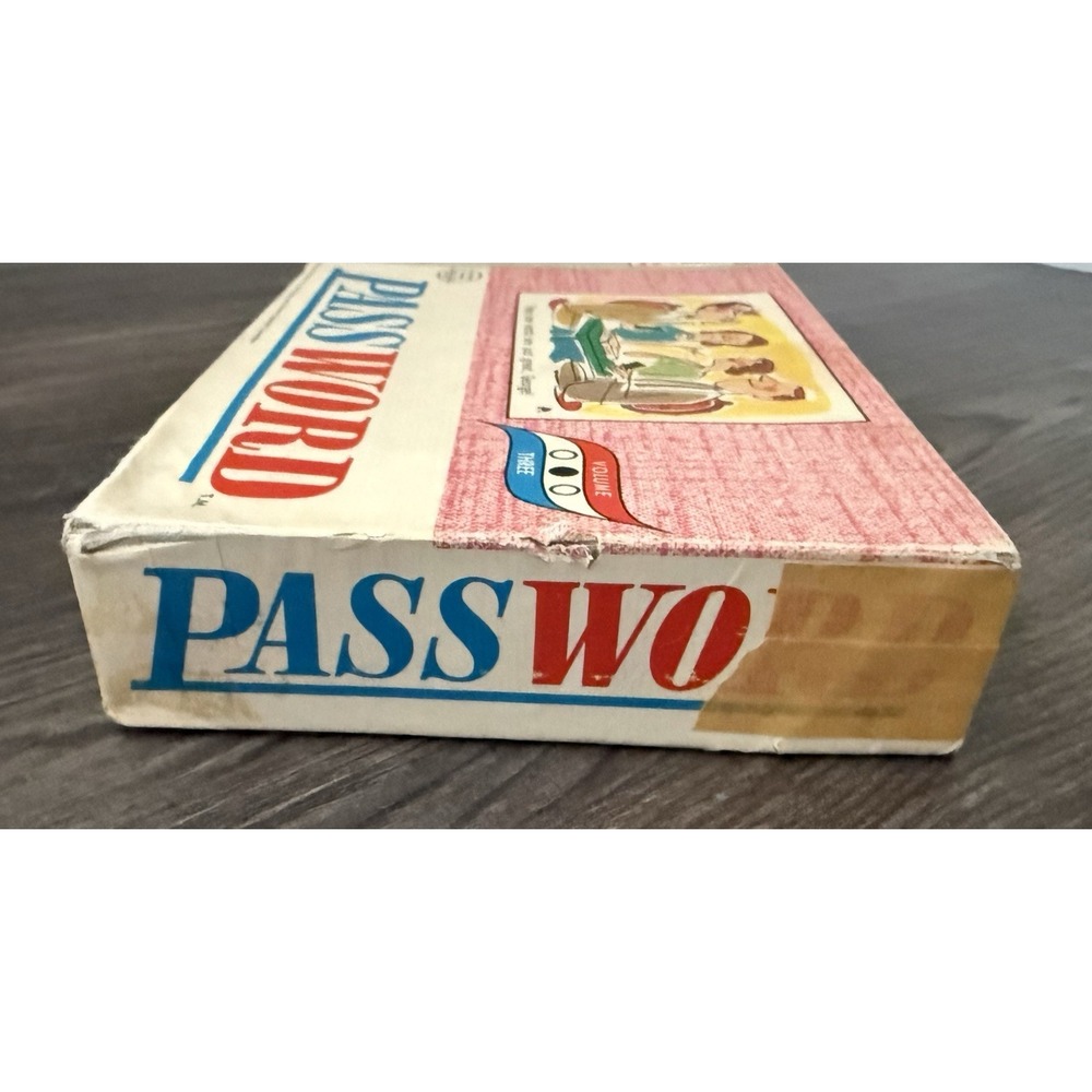 Vintage 1962 Password 12th Edition Board Game 4260 Milton Bradley Complete New - Picture 8 of 12